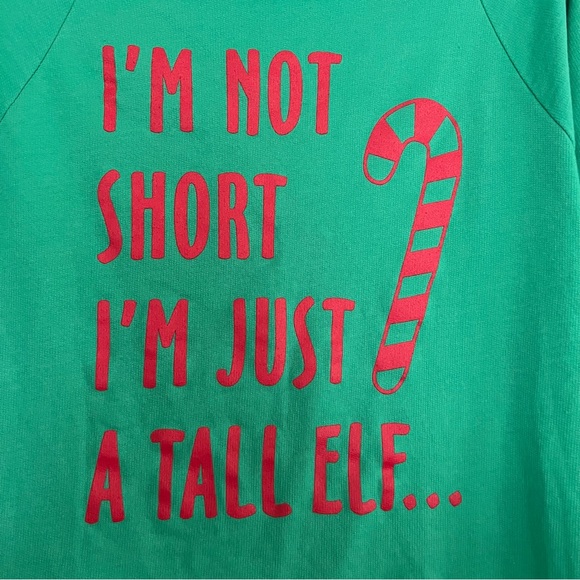 Next Level Tall Elf Holiday Top - Small - Preowned - Picture 6 of 6